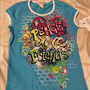 ~Self Esteem~ Lot of 2 Vintage Girls T-Shirts